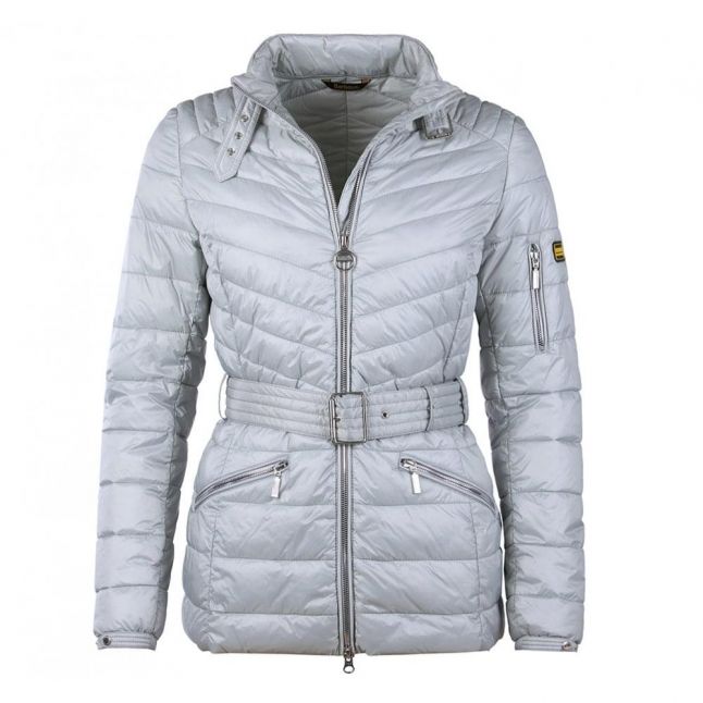 Womens Ice White Hedemora Quilted Jacket