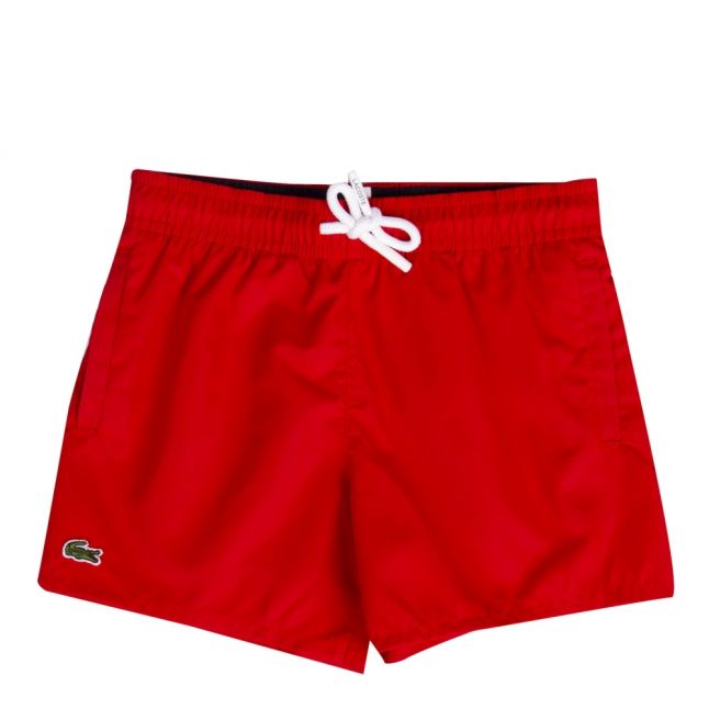 Boys Red Classic Croc Swim Shorts