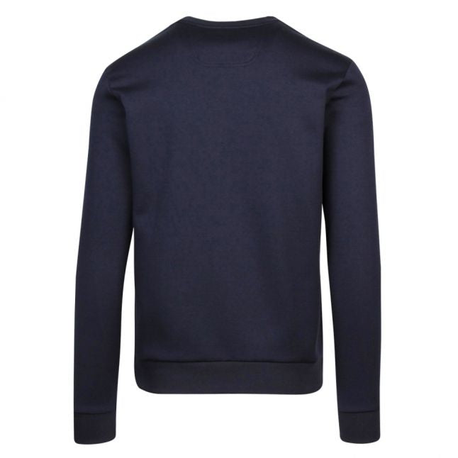 Athleisure Mens Navy/Silver Salbo Crew Sweat Top