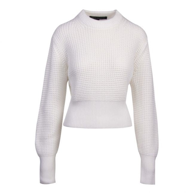 Womens Summer White Luna Mozart Knitted Jumper