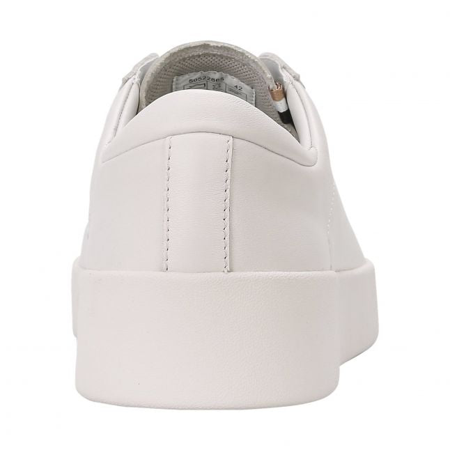 Mens BOSS White Belwar Tenn Trainers