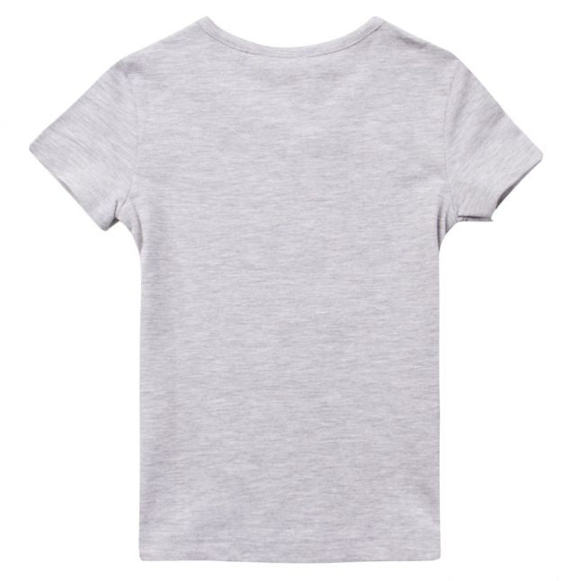 Girls Grey Marl Tiger JG 1 S/s T Shirt