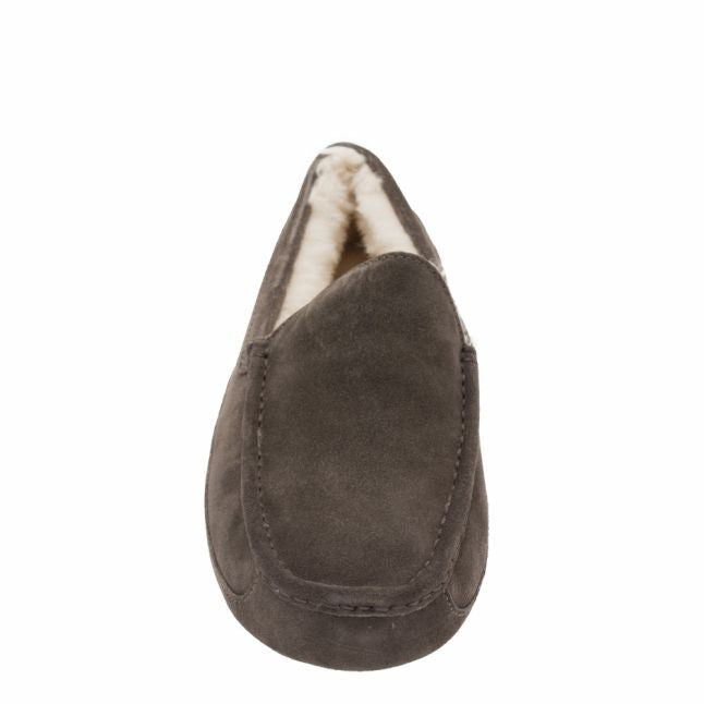 Mens Charcoal Ascot Slippers