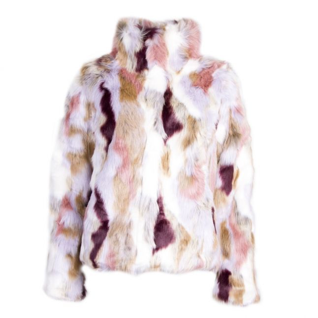 Womens Sandshell Viveria Faux Fur Jacket