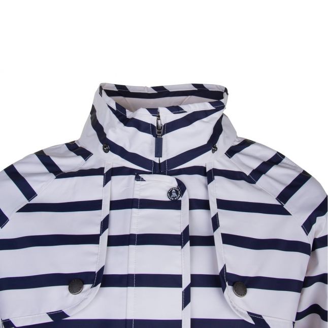 Lifestyle Womens Navy & White Trevose Stripe Jacket