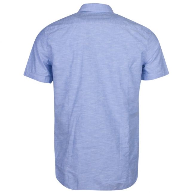 Casual Mens Open Blue Cattitude_1 S/s Shirt