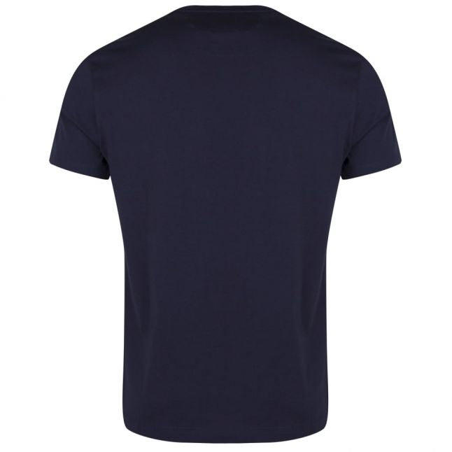 Paul & Shark Mens Blue Chest Logo SF S/s T Shirt