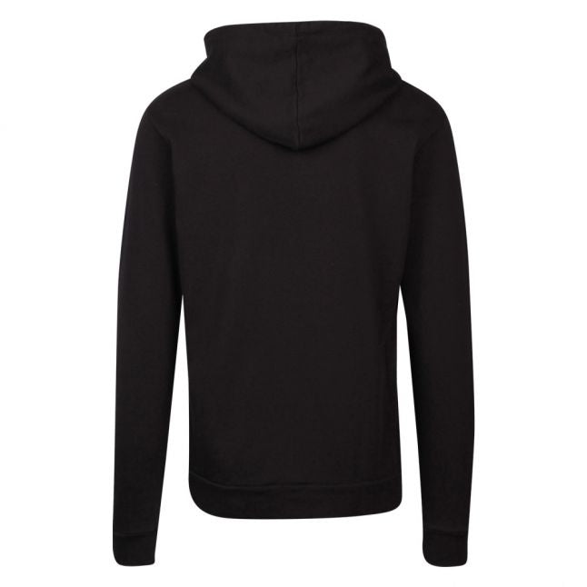 Casual Mens Black Wmac Hooded Sweat Top