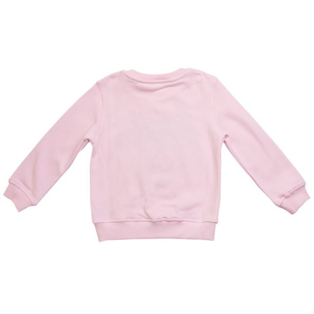 Girls Light Pink Tiger 4 Sweat Top