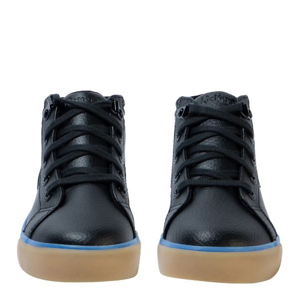 Junior Black Tovni Hi Padded Trainers