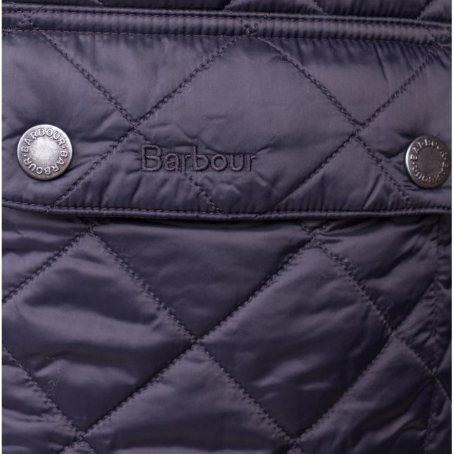 Heritage Womens Navy Quilted Border Jacket