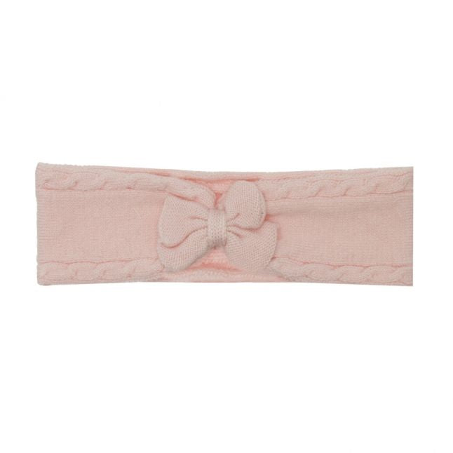 Baby Rose Knitted Bow Headband