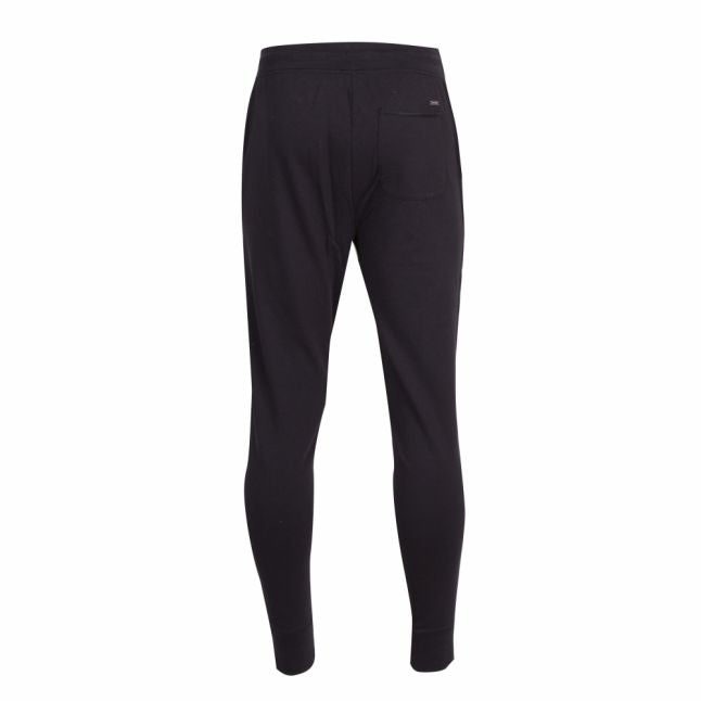 Mens Black Sido Regular Fit Sweat Pants