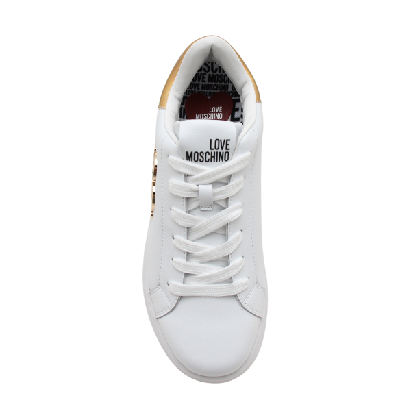 Womens White/Hologram Star50 Trainers