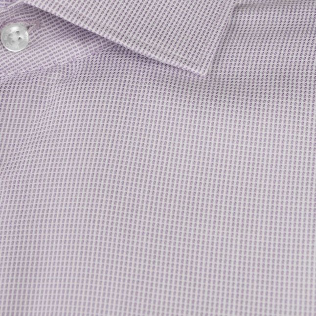 Mens Light Purple C-Gordon Reg L/s Shirt