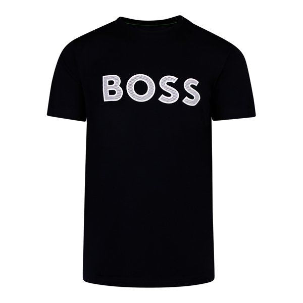 Mens White/Black S/s T-Shirt 2 Pack