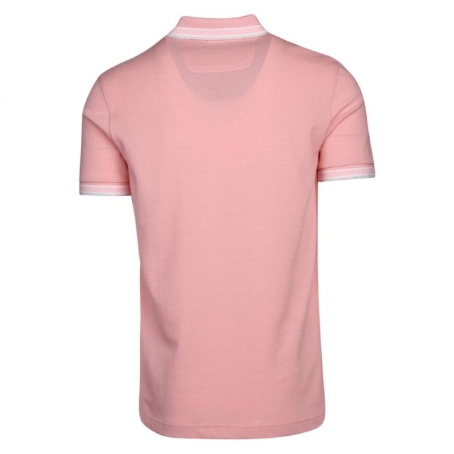 Athleisure Mens Pale Pink Paddy Regular Fit S/s Polo Shirt