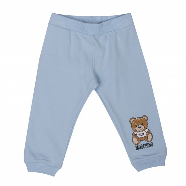 Baby Sky Blue Toy Sweat Top & Pants Set