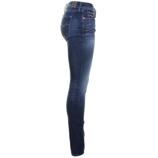 Womens Blue Luz Hyperflex Skinny Fit Jeans