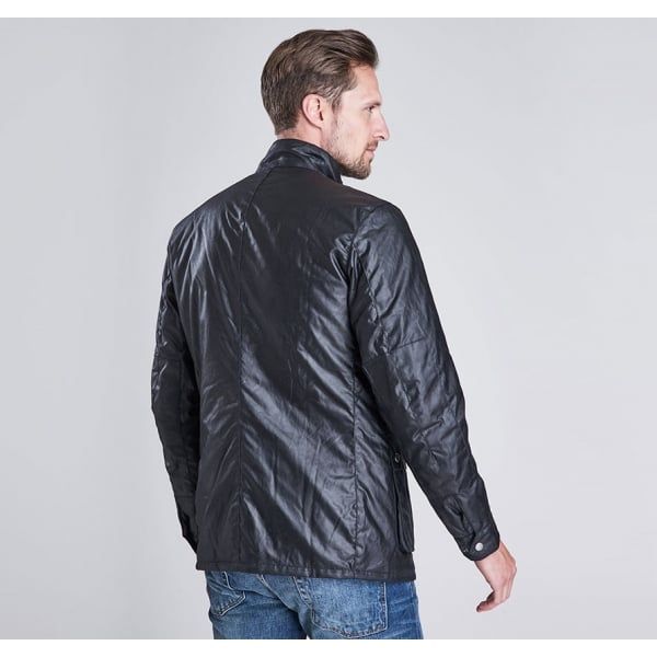 Mens Black Duke Waxed Jacket