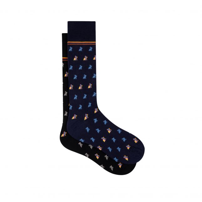 Mens Paul Smith Mixed Cole Rabbit 2PK Socks