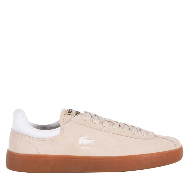 Womens Off White/Gum Baseshot Trainers