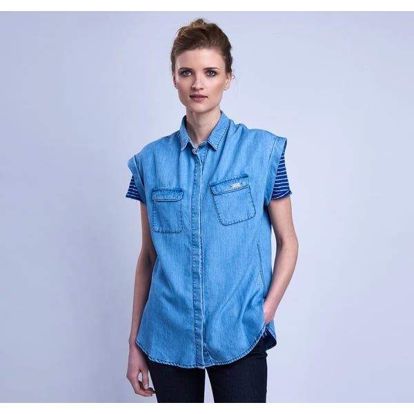 Womens Light Chambray Blyton S/s Shirt