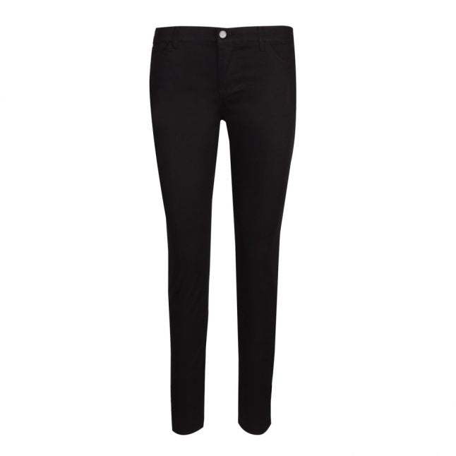 Womens Black J23 Mid Rise Push Up Skinny Fit Jeans