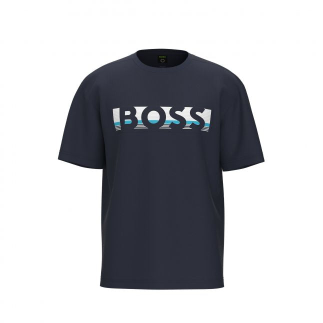 Mens Dark Blue S/s Tee 1 T Shirt