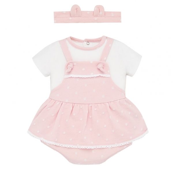 Baby Wild Rose Soft Ruffle Dress Outfit