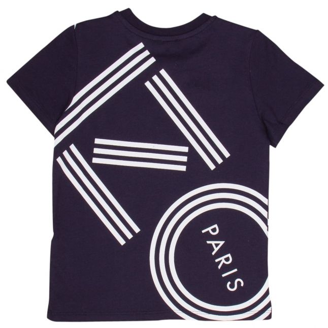 Boys Ultra Navy Logo 9 S/s T Shirt