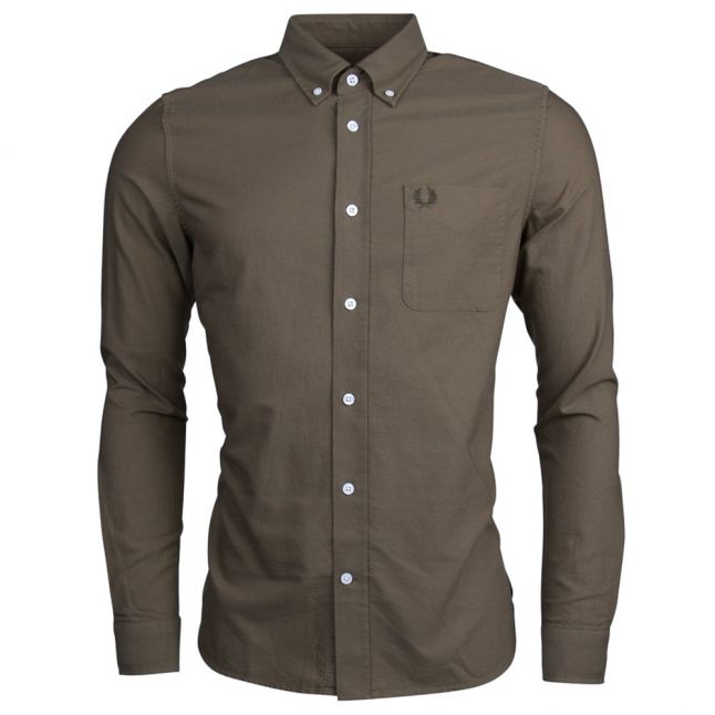 Mens Nettle Classic Oxford L/s Shirt