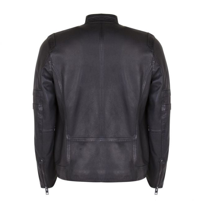 Casual Mens Black Jaylo Leather Jacket