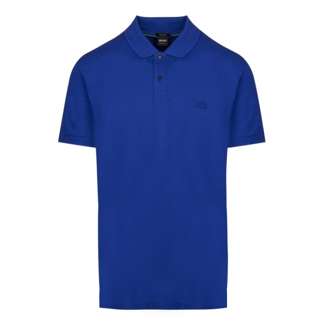 Athleisure Mens Blue Piro Regular Fit S/s Polo Shirt