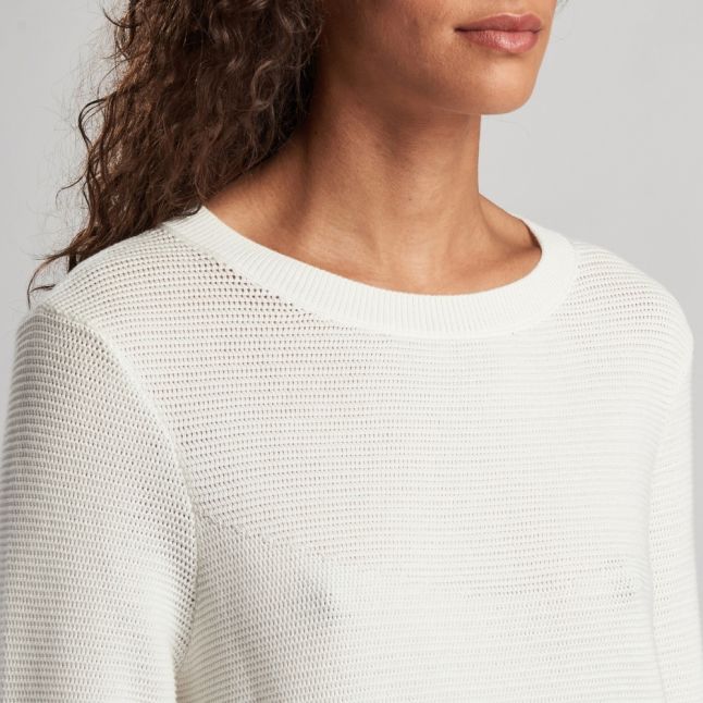 Womens Off White Apex Knitted Jumper