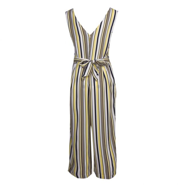 Womens Yellow Vimavia Stripe Jumpsuit