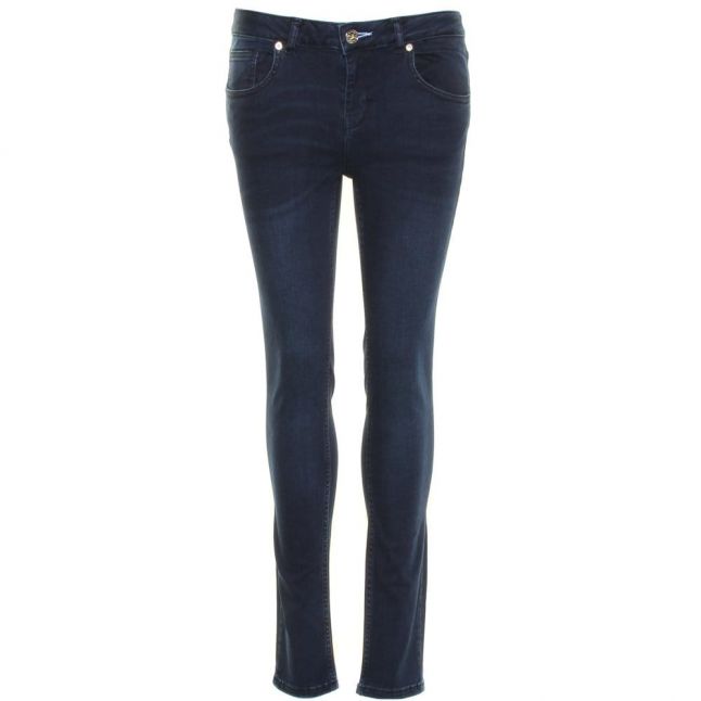 Womens Petrol Wash Petraa Skinny Fit Jeans