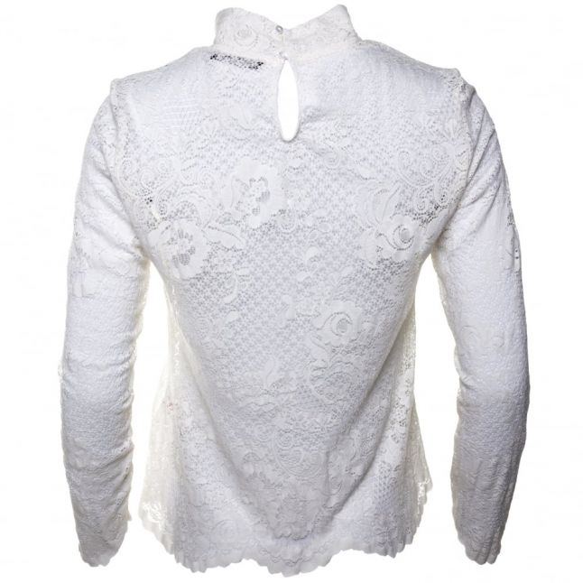 Womens Pristine Viloras L/s Lace Top