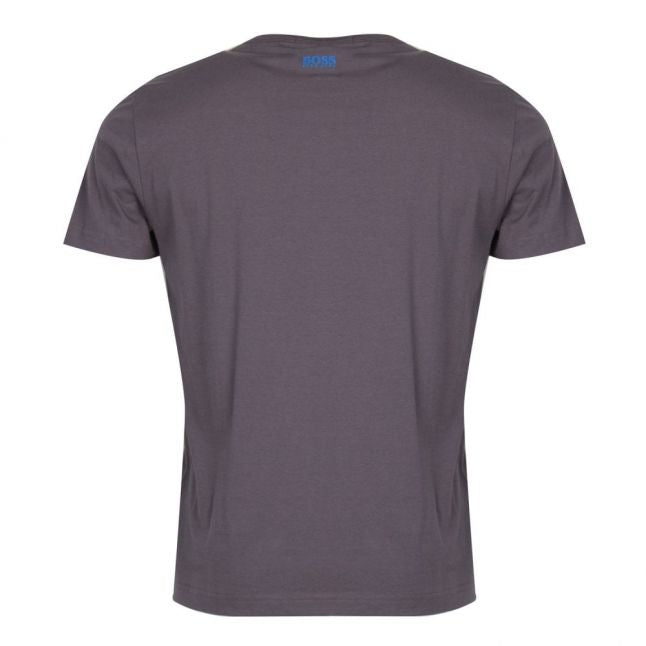 Athleisure Mens Grey Tee 2 Logo S/s T Shirt