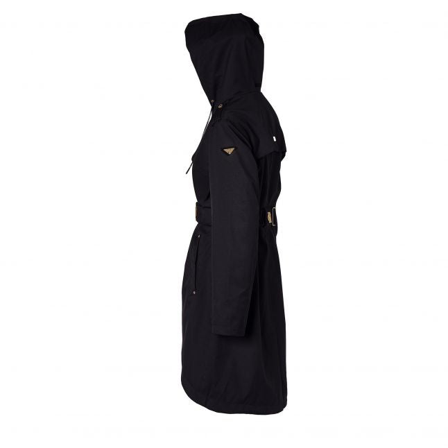 Womens Black Rosedale Waterproof Parka