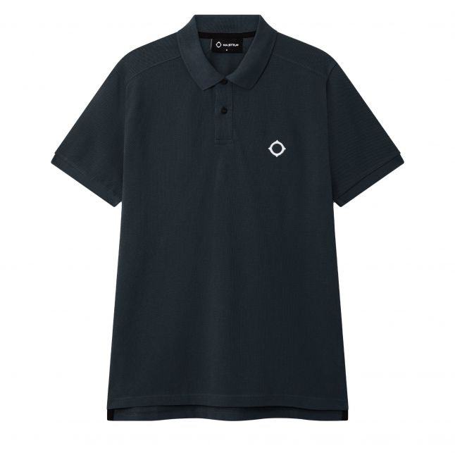 Mens Ink Navy Pique S/s Polo Shirt