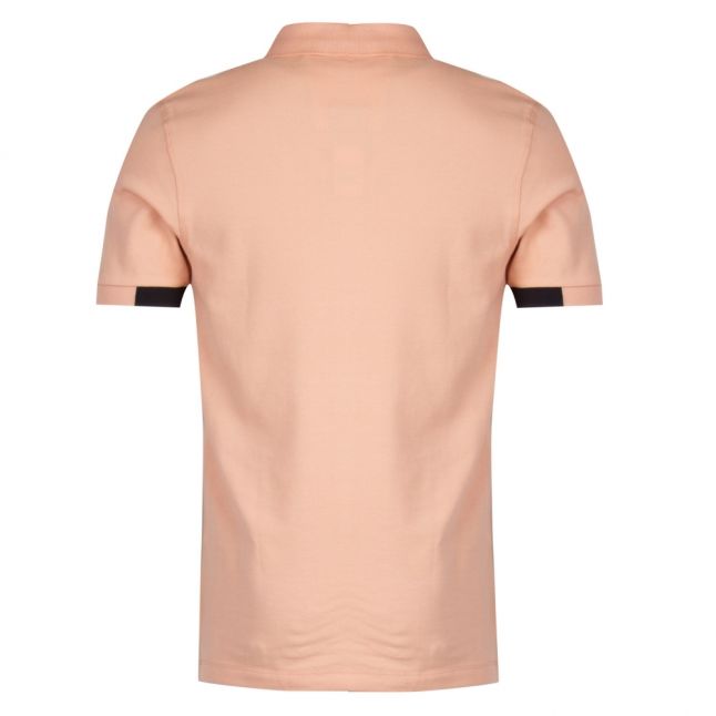 Mens Apricot Block Tipped S/s Polo Shirt