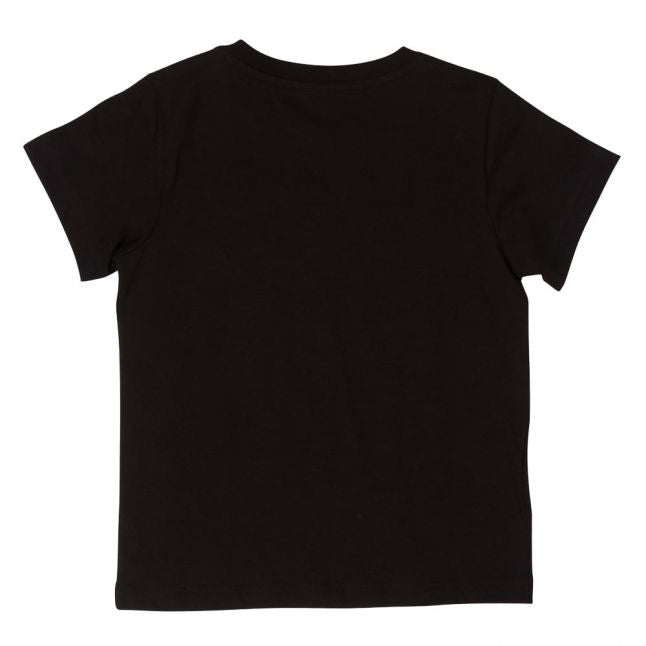 Boys Black Basic S/s Tee