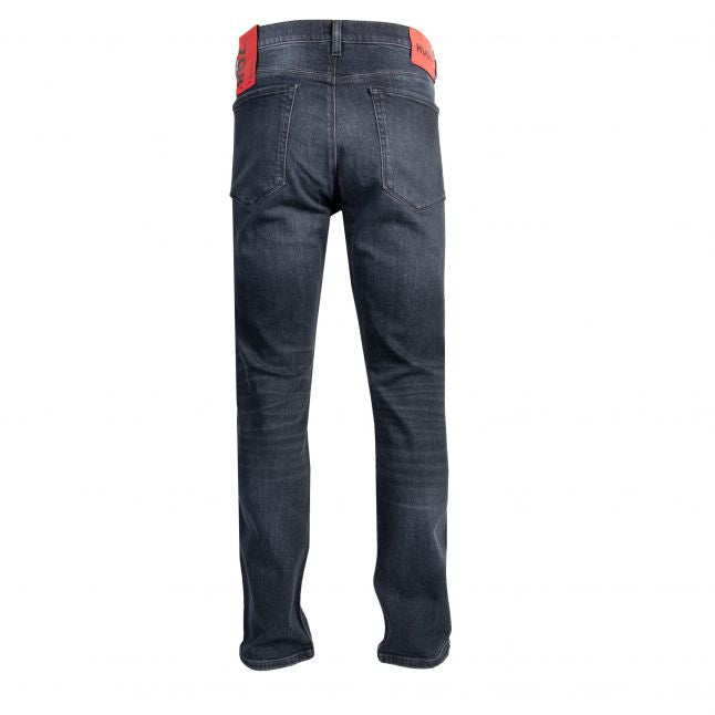 Mens Charcoal 708 Slim Fit Jeans