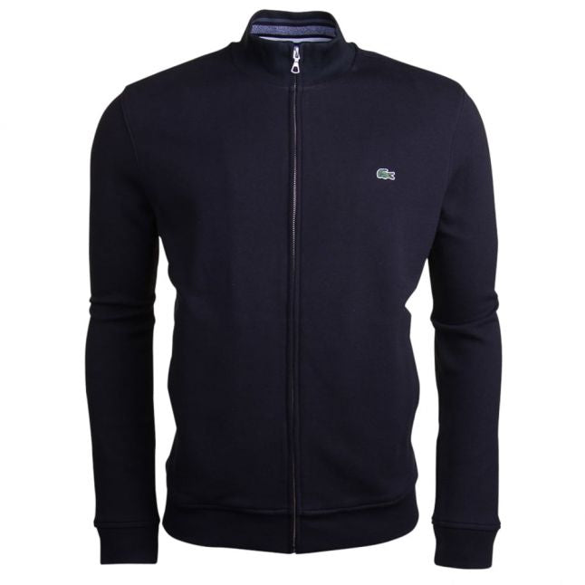 Mens Black & Multi Zip Sweat Top