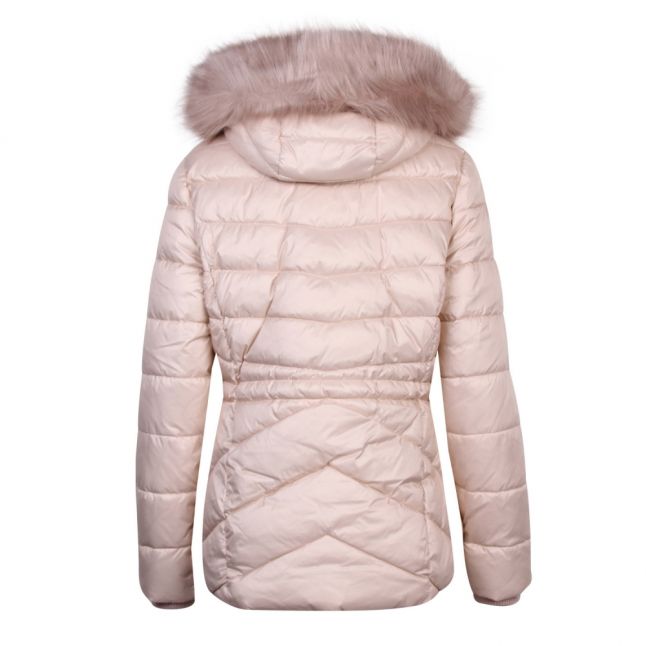 Womens Oyster Island Hooded Quilted Jacket