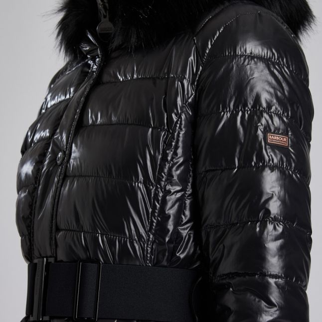 Womens Black Premium Marleigh Quilted Jacket