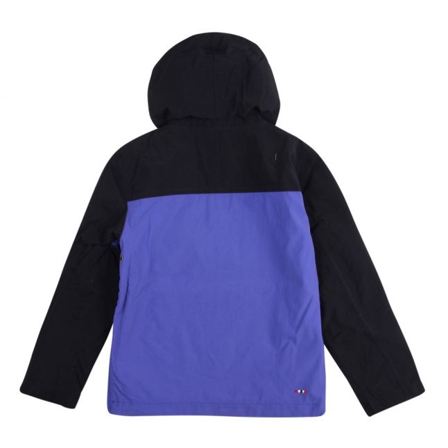 Kids Ultramarine Rainforest Colourblock Jacket