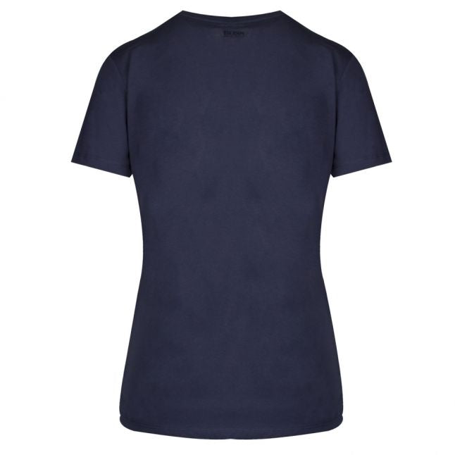 Casual Womens Navy Techeck Logo S/s T Shirt