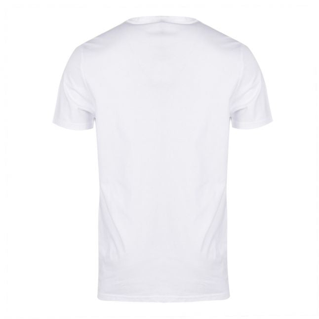 Casual Mens White Tales S/s T Shirt